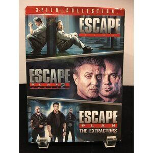 Escape Plan: 3-Film Collection DVD 2019 with Slipcover